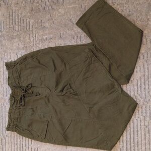 LOFT Women's Cargo Pants in Olive